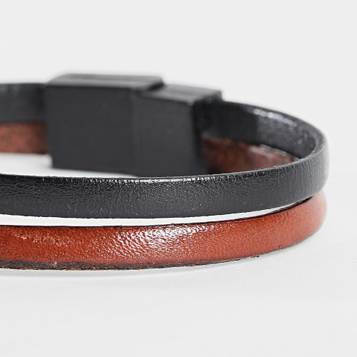 Bracelet Noir Marron