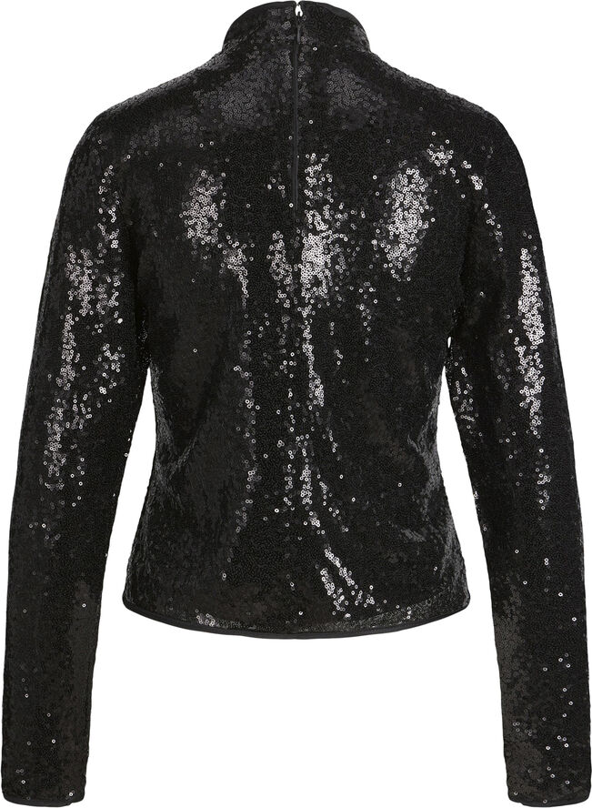 JJXX JXISLA SEQUIN LS TOP WVN Sort