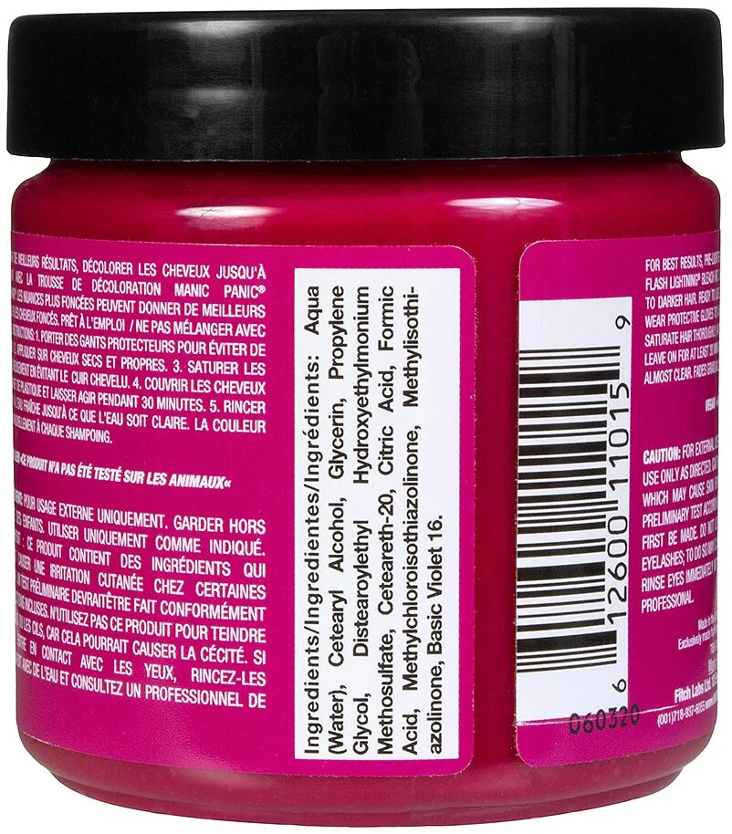 Manic Panic Hot Hot Pink Hair Dye