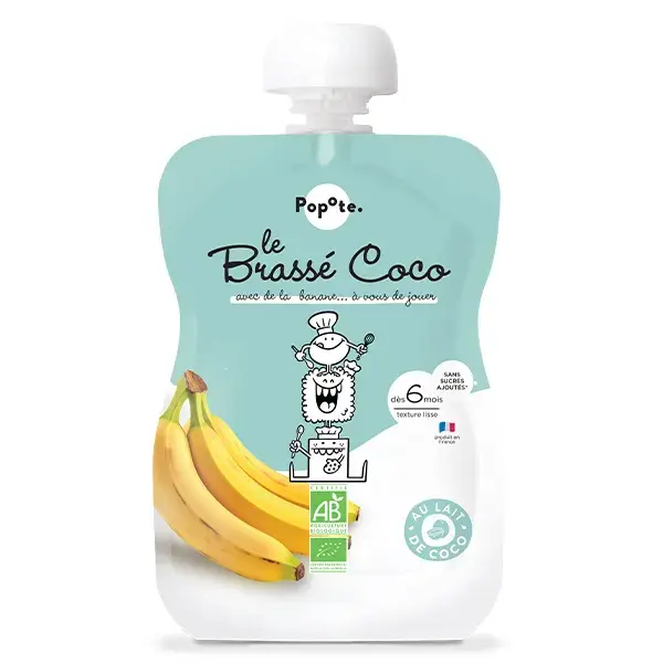 Popote Gourde Brassé Coco Banana 100g