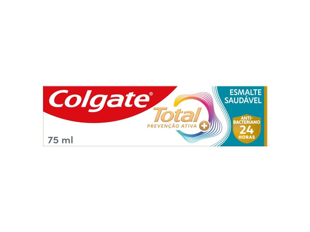 PASTA DE DENTES PROTEÇÃO TOTAL AVANÇADA ESMALTE SAUDÁVEL COLGATE 75ML