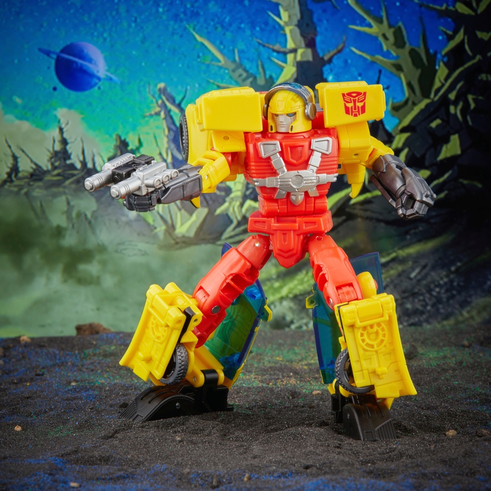 Transformers Legacy Evolution Armada Universe Hot Shot Actionfigur