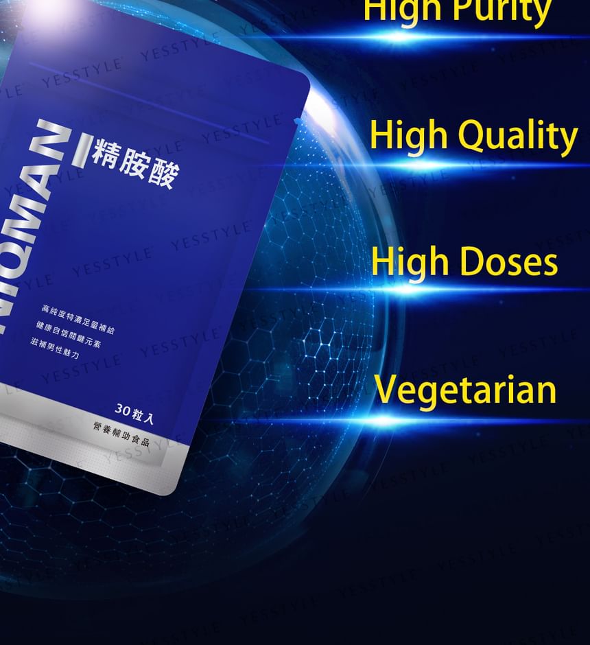 BHK's - Uniqman L-Arginine Veg Capsule