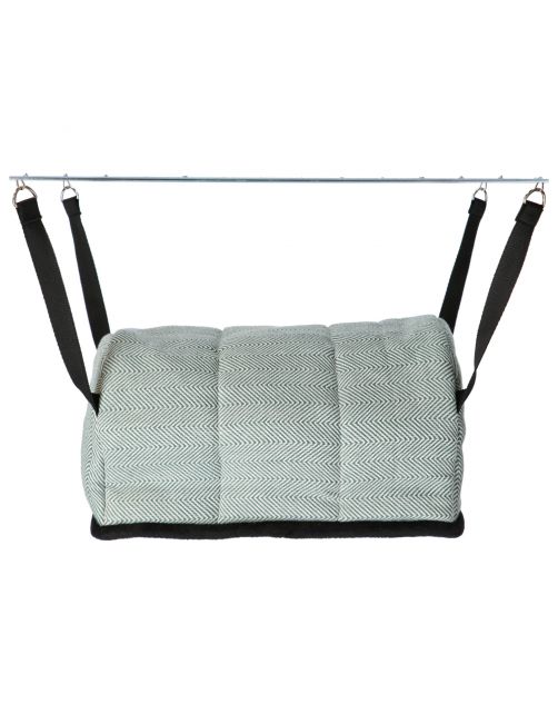 Adori Hangmat Iglo Noah - Slaapplaats - 19x30x19 cm Groen Grijs