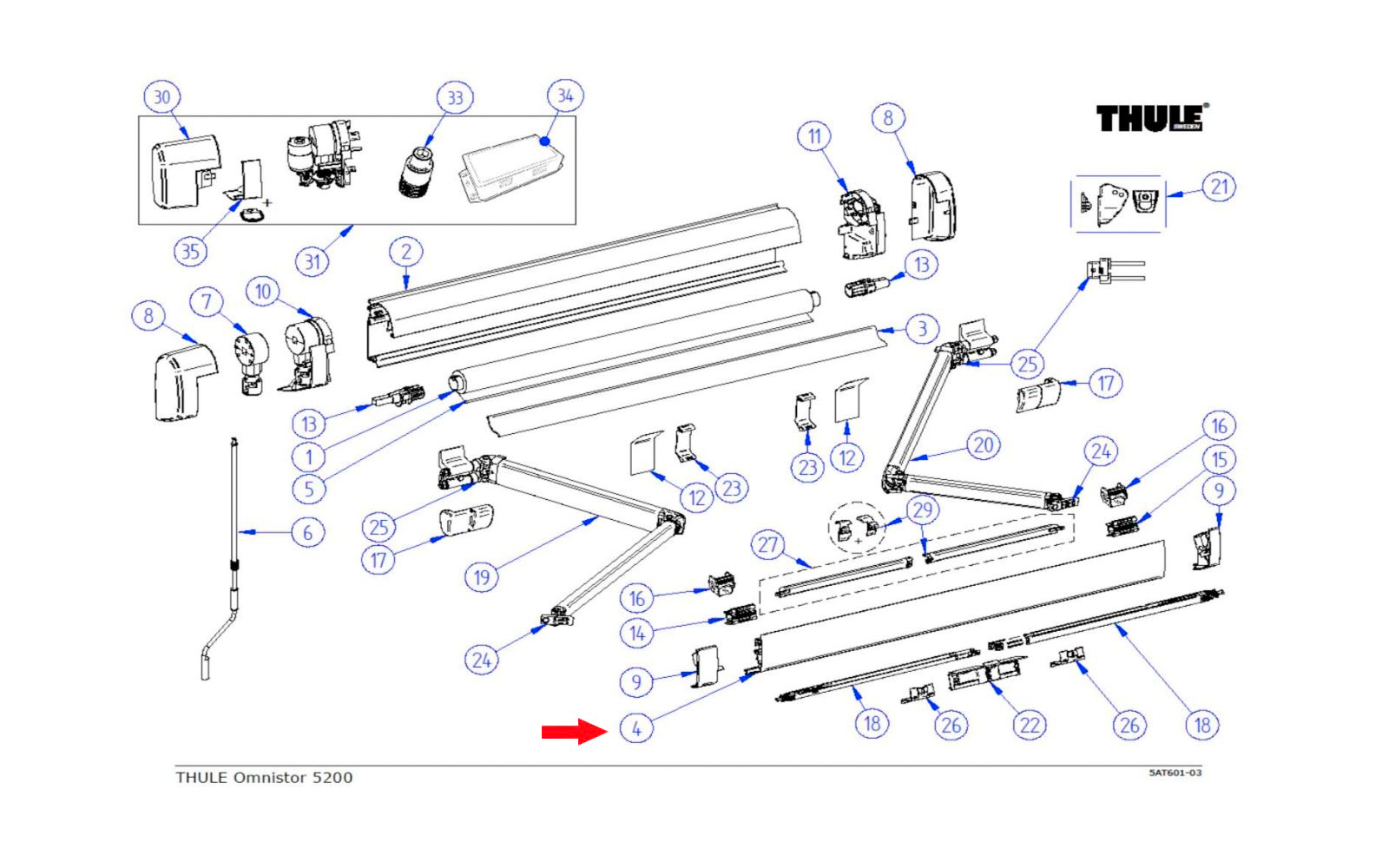 Thule Frontblende
