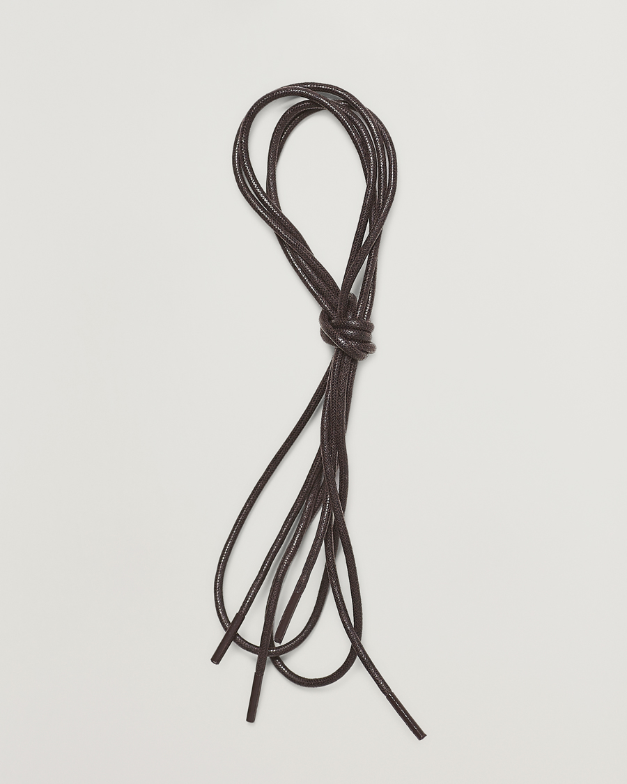 Saphir Medaille d'Or Shoe Laces Thin Waxed 75cm Dark Brown