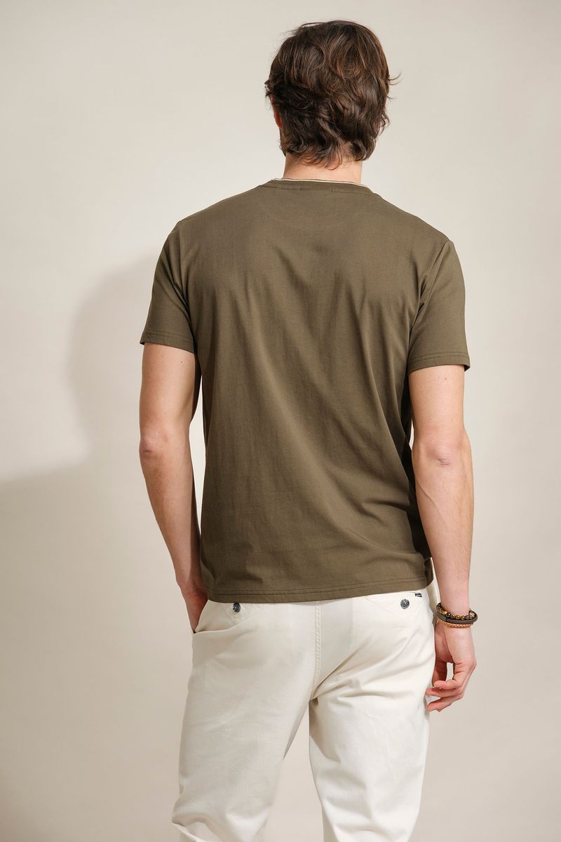 T-SHIRT COM PRINT