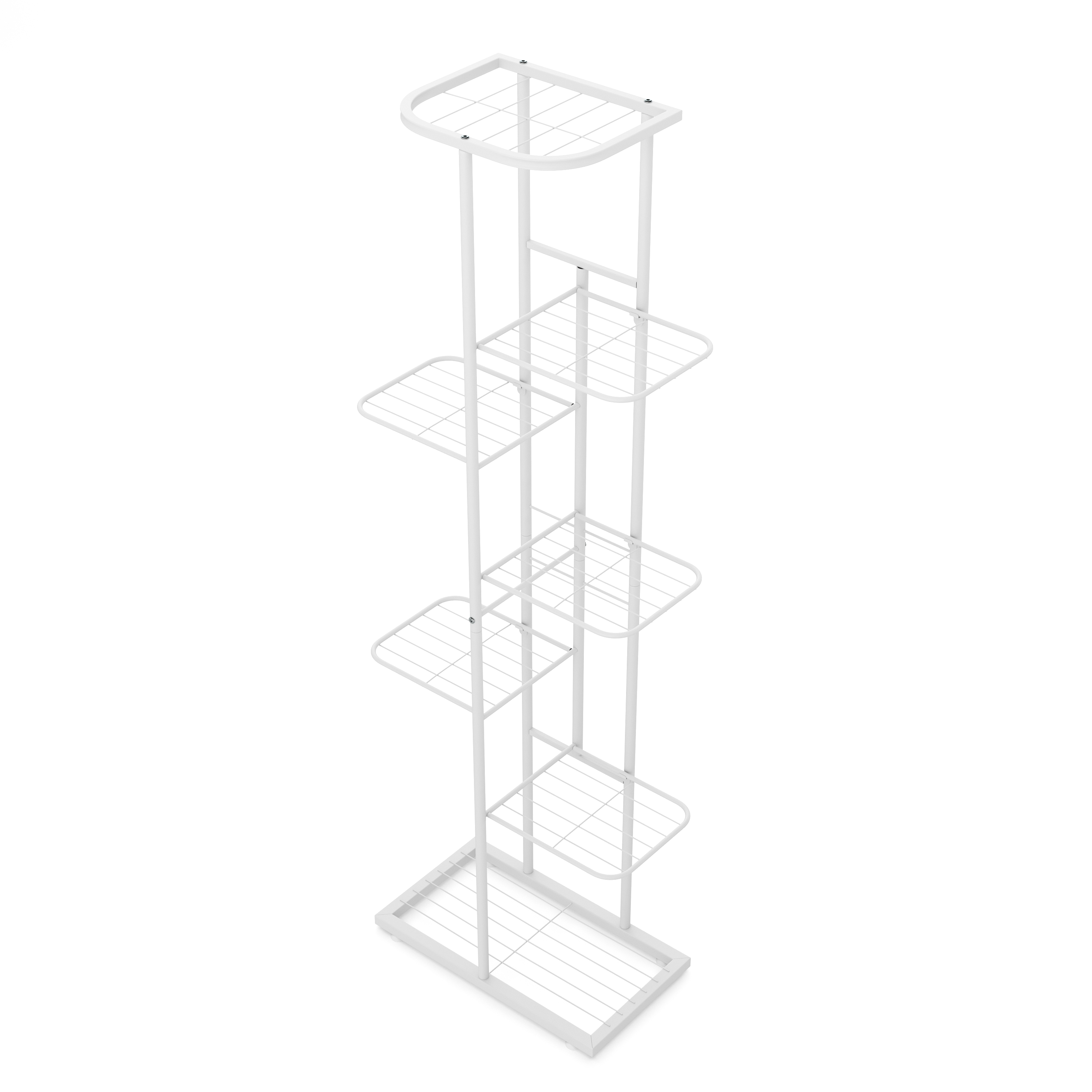 Pflanzenständer 126 x 43 x 22 cm weiss