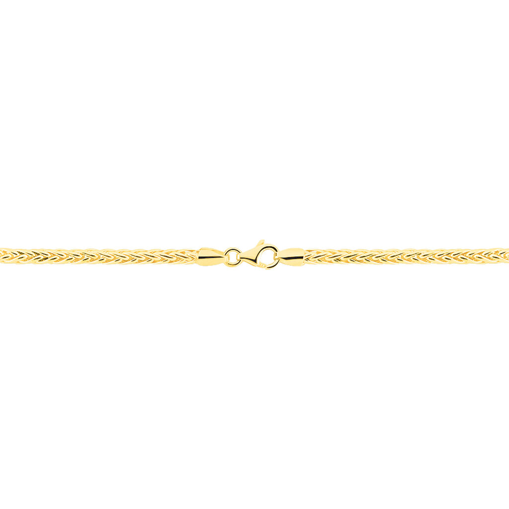 Chaîne Jayna Maille Palmier Or Jaune