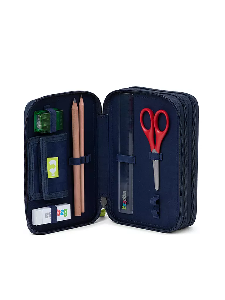 ERGOBAG Maxi Mäppchen MähdrescherBär  dunkelgrün
