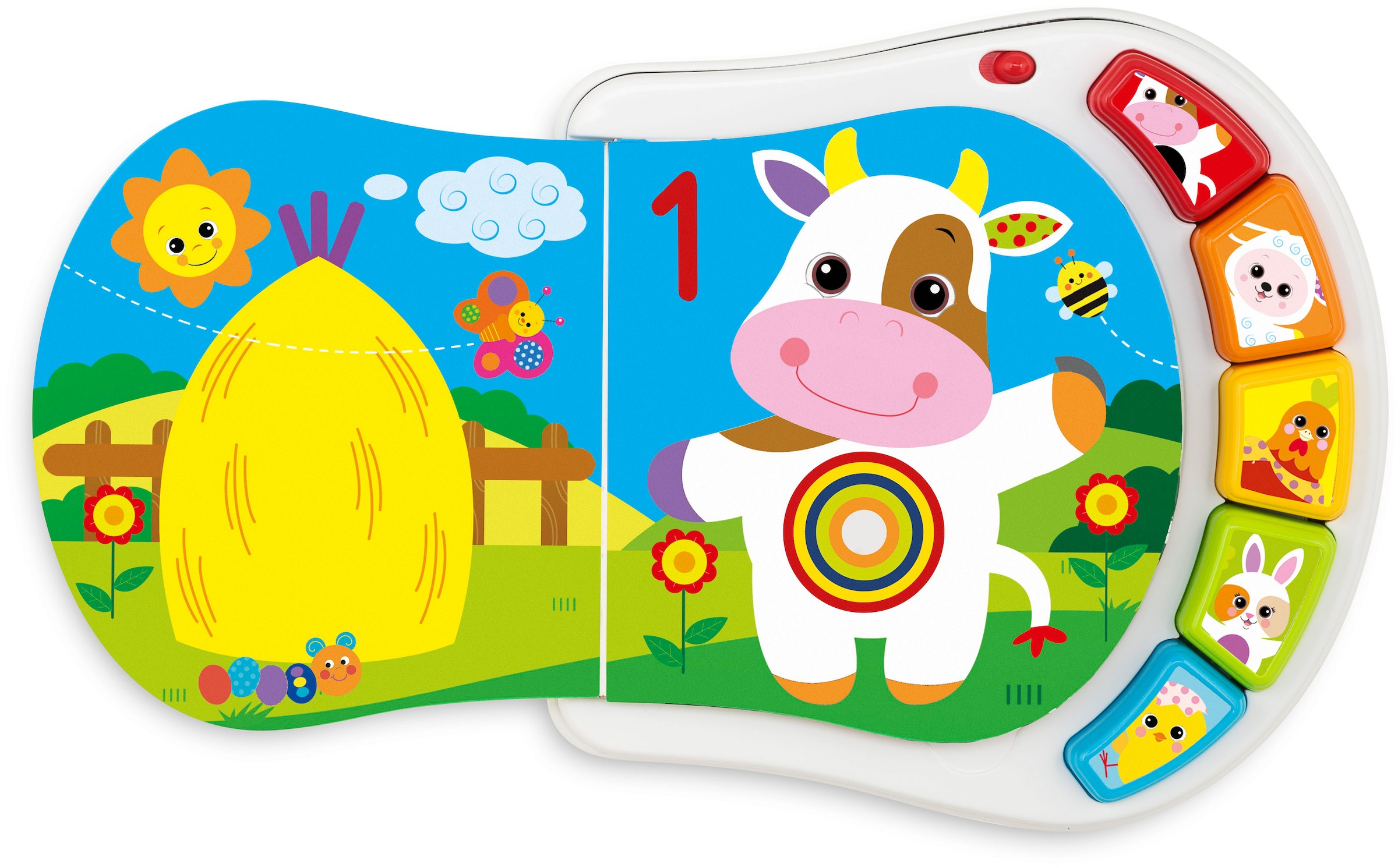 Chicco Lernspielzeug »Zahlen Farmbuch«