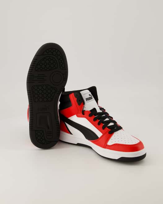 Puma Rebound V6 Mid Jr. Sneaker in Weiß