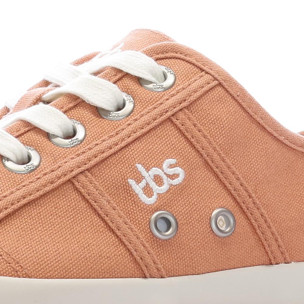TBS Baskets en Toile Corail Femme TBS Opiace