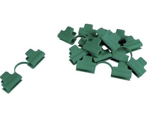 Clip duo connector FloraSelf Ø 11mm, 10 stuks.