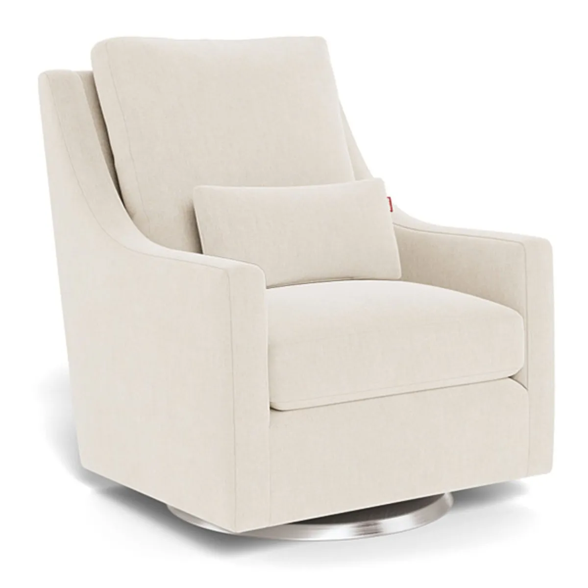 Monte Fauteuil Berçant et Pivotant Vera - Dune  Argent