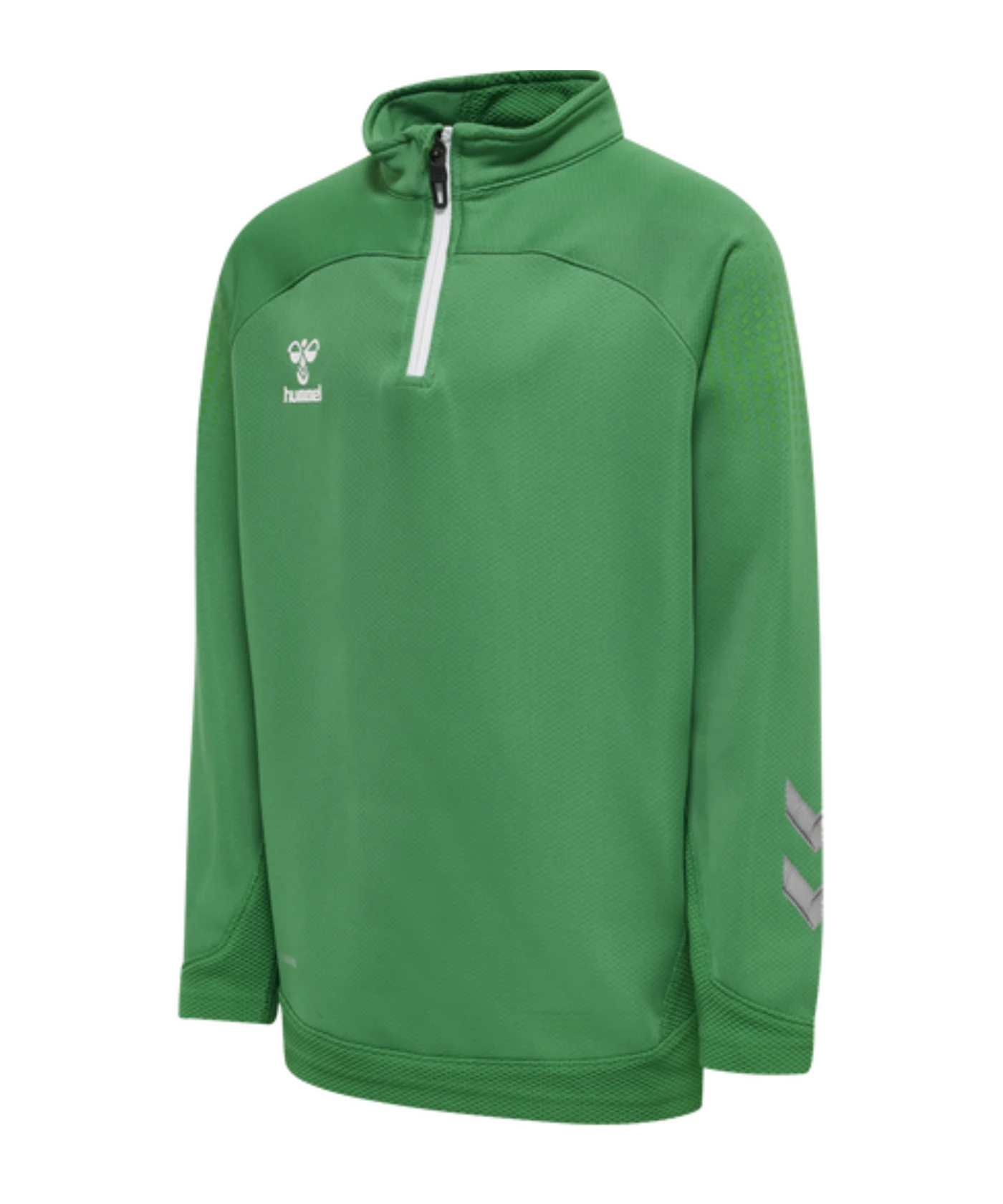 Hummel hmlLEAD HalfZip Sweatshirt Kids Grün F6235