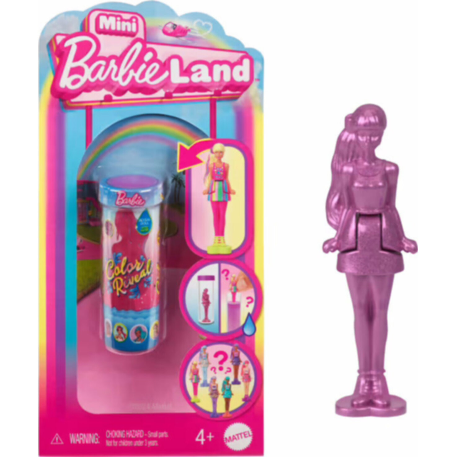 Mini Barbie Land Color Reveal Dolls 4+ Jahre