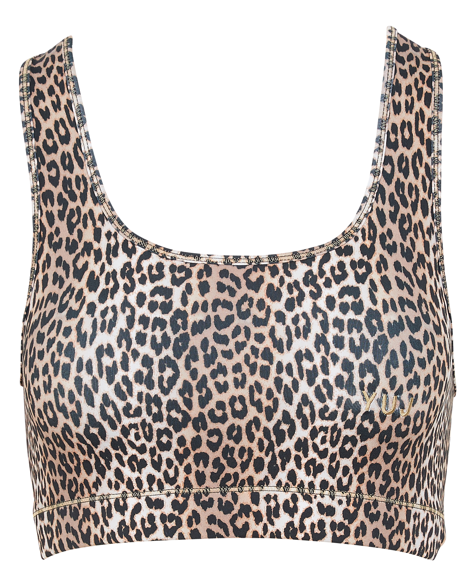 LEOWILD - Brassière de sport imprimé | Beige