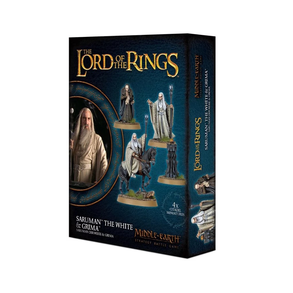 The Lord of The Rings : Middle Earth Strategy Battle Game - Saruman the White & Grima