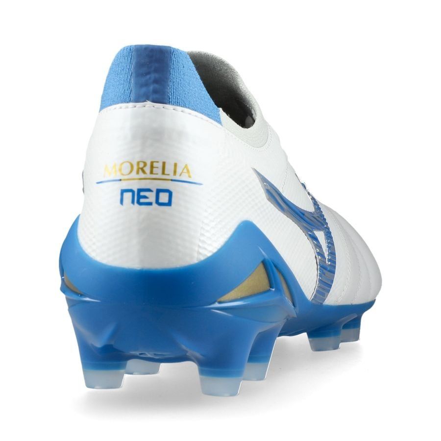 Mizuno Morelia Neo IV Beta Made in Japan FG/AG Mugen - Blanc/Bleu