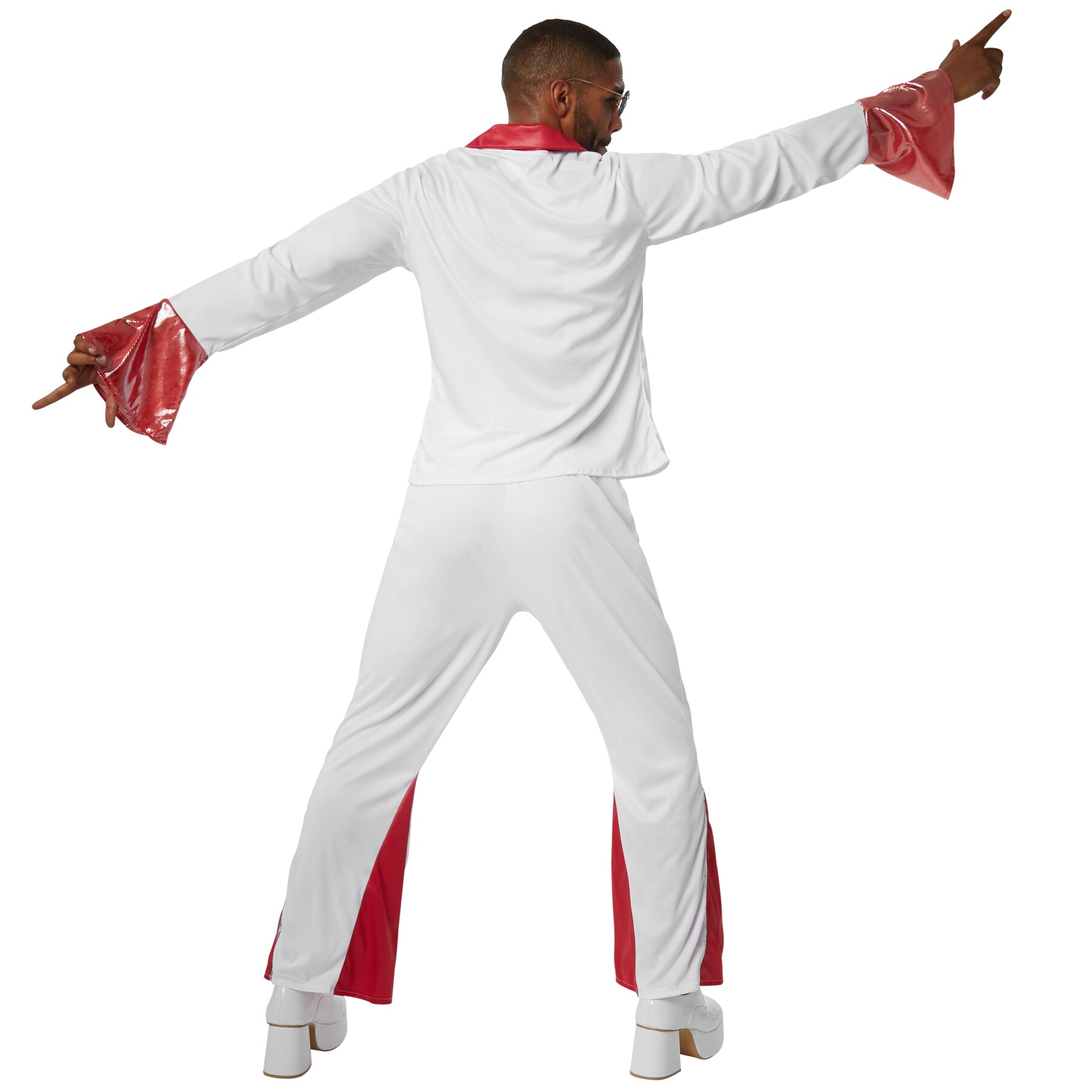 tectake® Herrenkostüm Disco Dancer