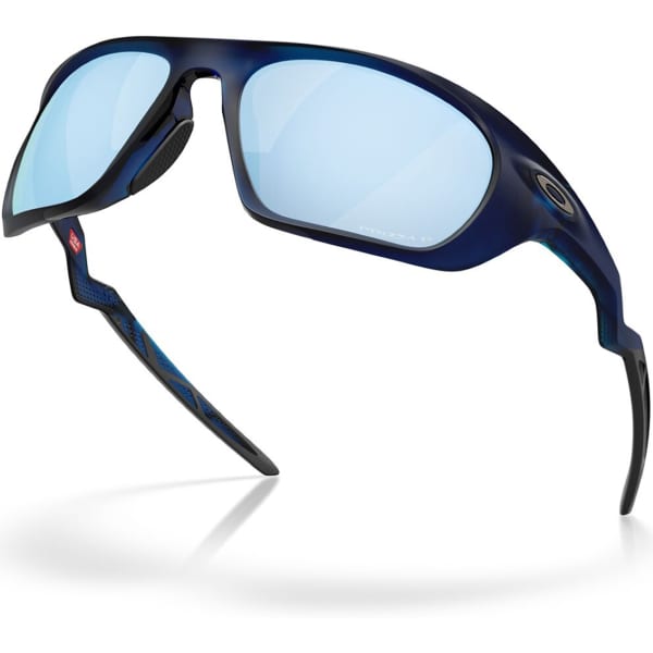 Lunette vélo OAKLEY LATERALIS MATTE TRANS BLUE/PRIZM DEEP WATER POLAR