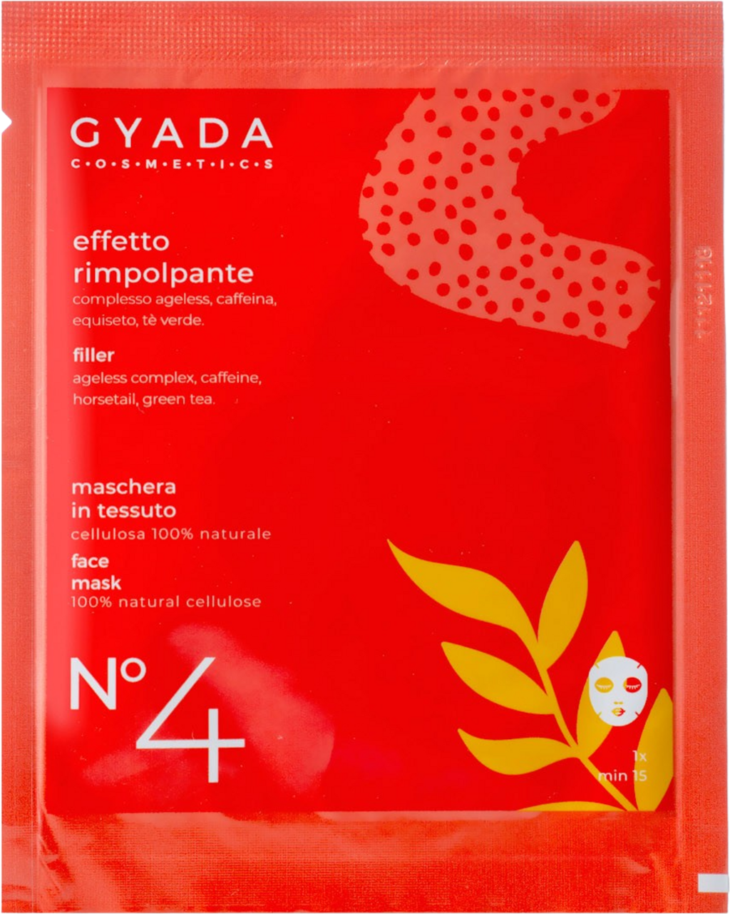GYADA Cosmetics  Aufpolsternde Tuchmaske Nr.4, 15 ml