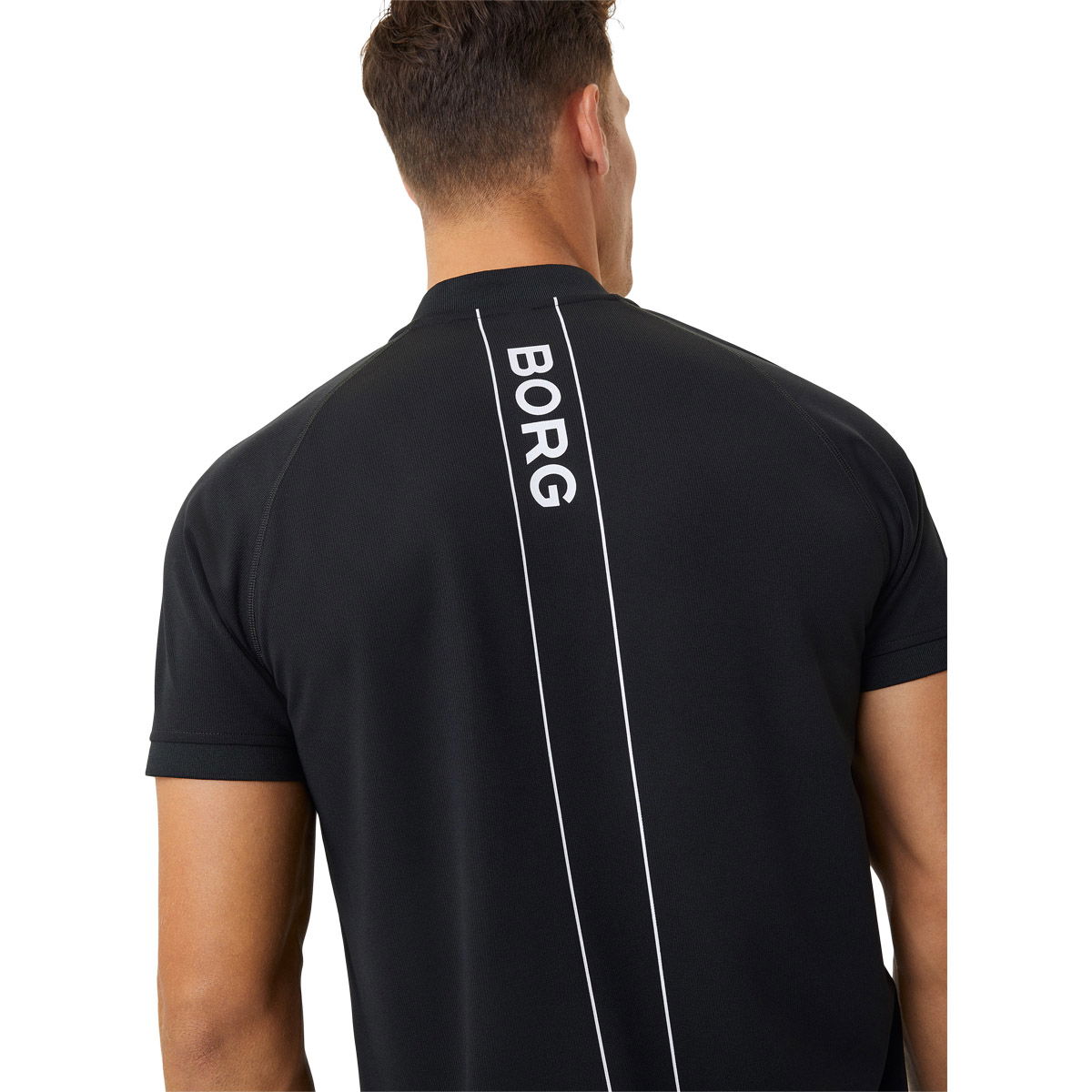 Björn Borg Ace Performance Zip Tennis Polo T-shirt Herre