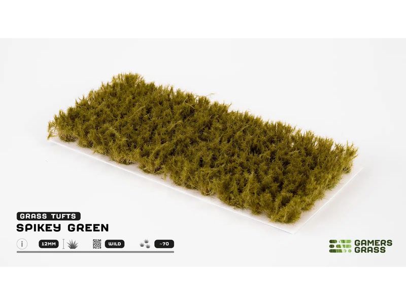 GamersGrass Tufts Wild Spikey Green Hochwertige Tufts für den Gelände- und Miniaturenbau