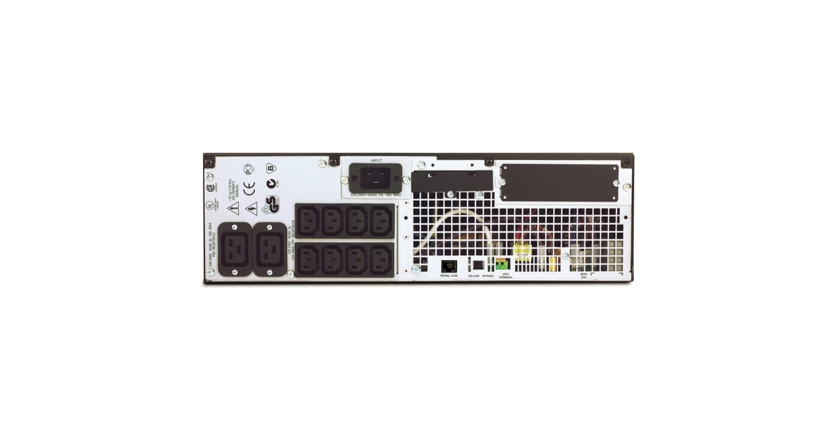 APCSmart-UPS RT 2200VA 230V Rack - Marine ups  (Zwart, SURTD2200XLIM, 8x C13, 2x C19)