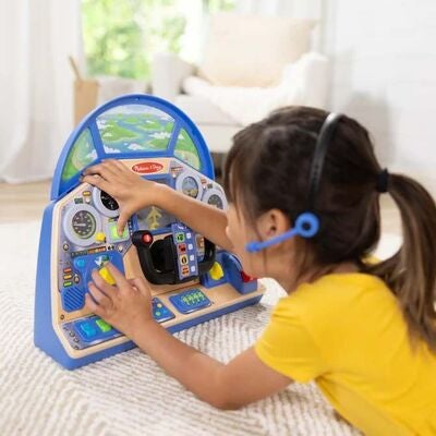 Melissa & Doug Jet Pilot Interaktivt Instrumentbrett