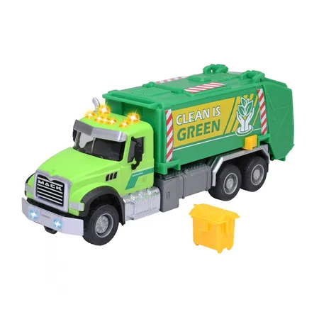 Majorette Mack Granite Garbage Truck