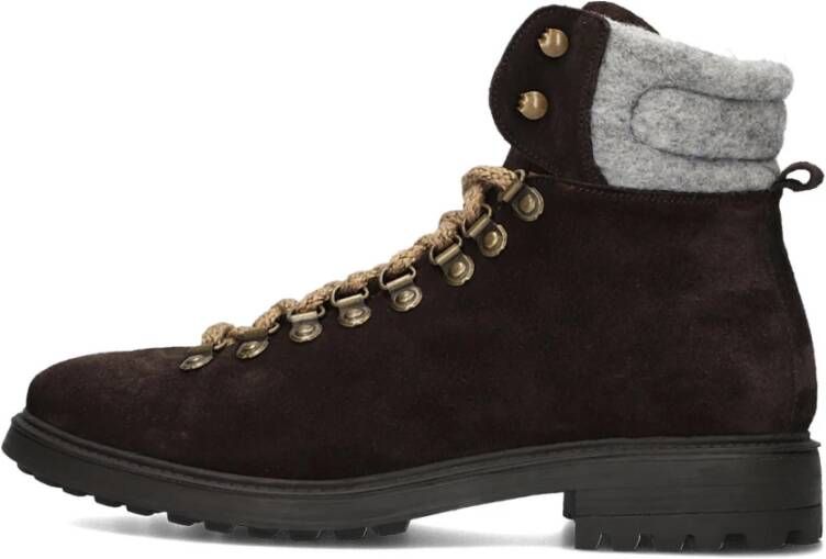 STEFANO LAURAN Veterboots Heren 1562 Maat: 46 Materiaal: Suède Kleur: Bruin