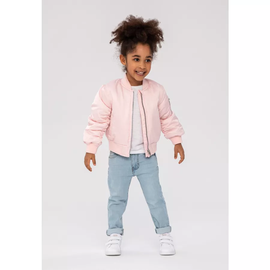 MINOTI Bomberjacke im Satinlook Rosa