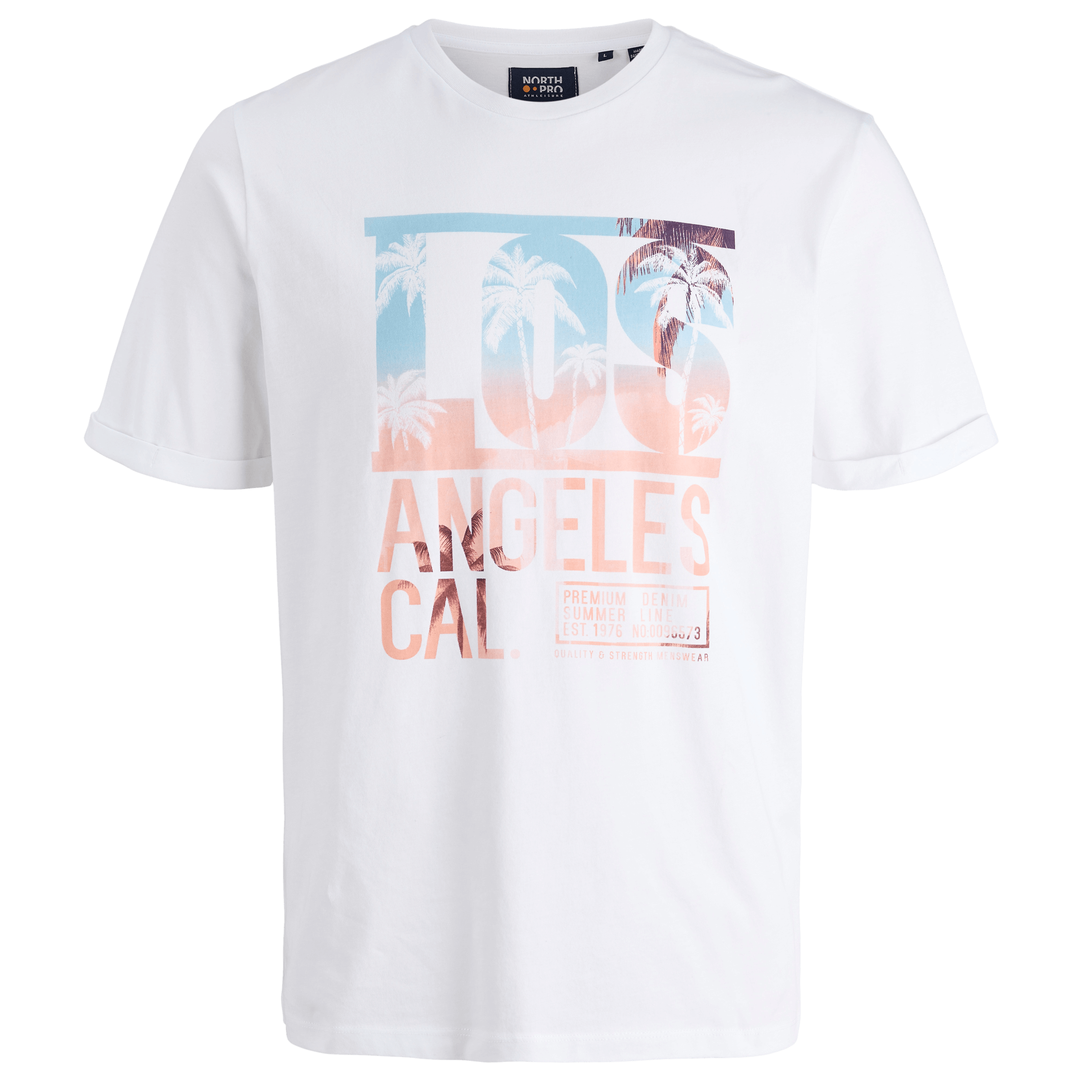 North Pro Sunset tee - Fritid og bomull