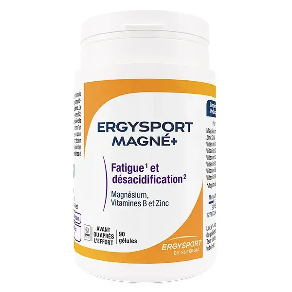 Nutergia Ergysport Magné+ Fadiga e Acidificação 90 cápsulas