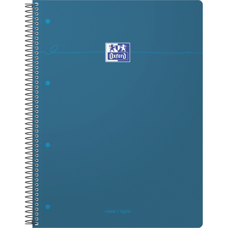 Cahier Oxford Smart Spirale 4 Trous 230X297 160P Optik P. Ligne 7
