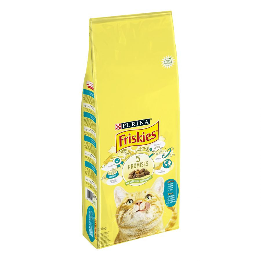 Ração para gatos Friskies sabor Atum e Vegetais