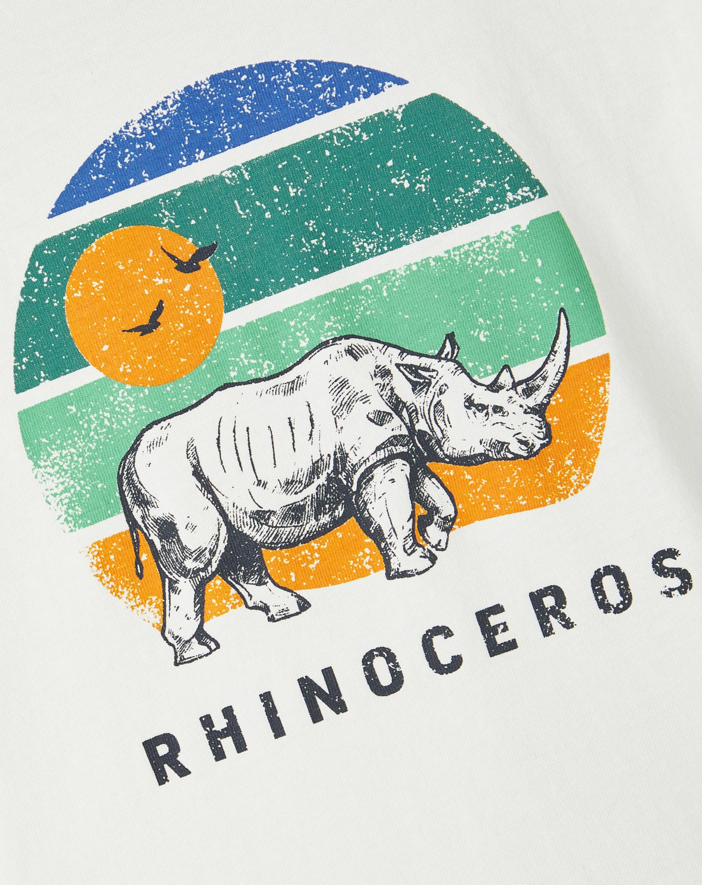T-Shirt NMMBERT - RHINOCEROS in jet stream