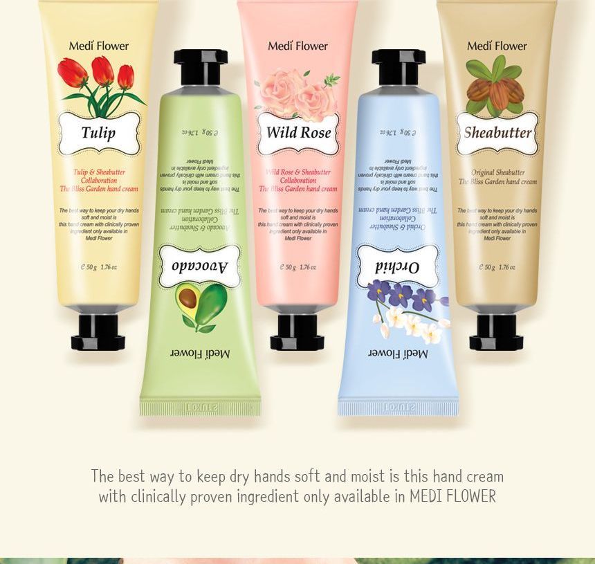 MediFlower - De Bliss Garden Handcrème Set