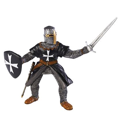 Papo Hospitaller Ridder m. Sv?rd - H: 11 cm