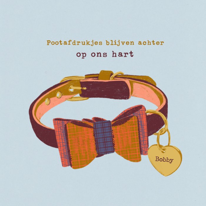 Greetz | Condoleancekaart | Halsband