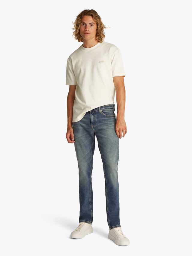 Tommy Jeans Slim-fit-Jeans »Scanton Slim«, Slim‑Fit‑Jeans mit mittlerer Leibhöhe, 5‑Pocket‑Design