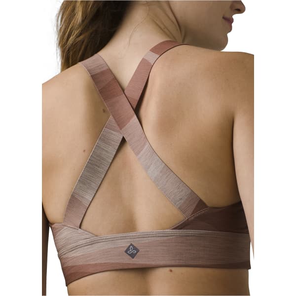 Brassière running PRANA LAYNA BRA W CLOUD BLUSH DUNE