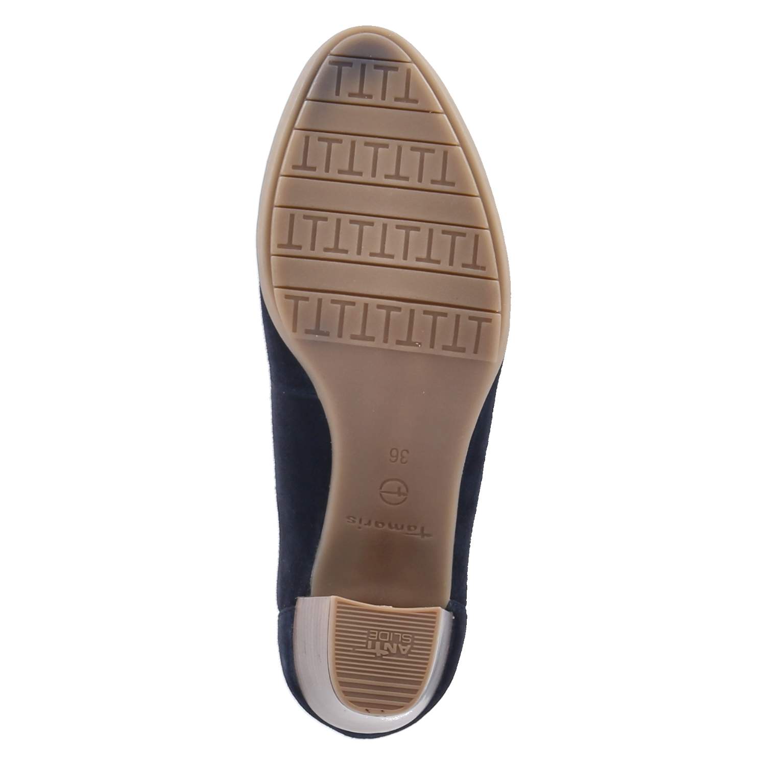 Tamaris Pumps - navy suede
