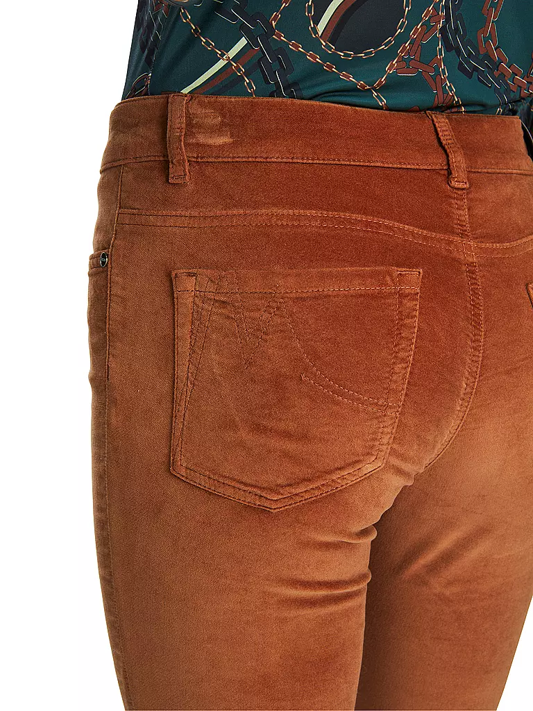 MARC CAIN Hose SILVI orange
