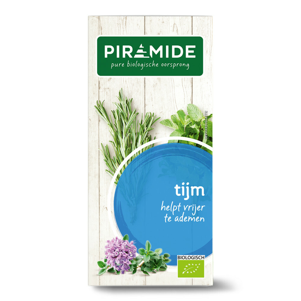 Piramide Kruidenthee Bio Tijm20 stuks