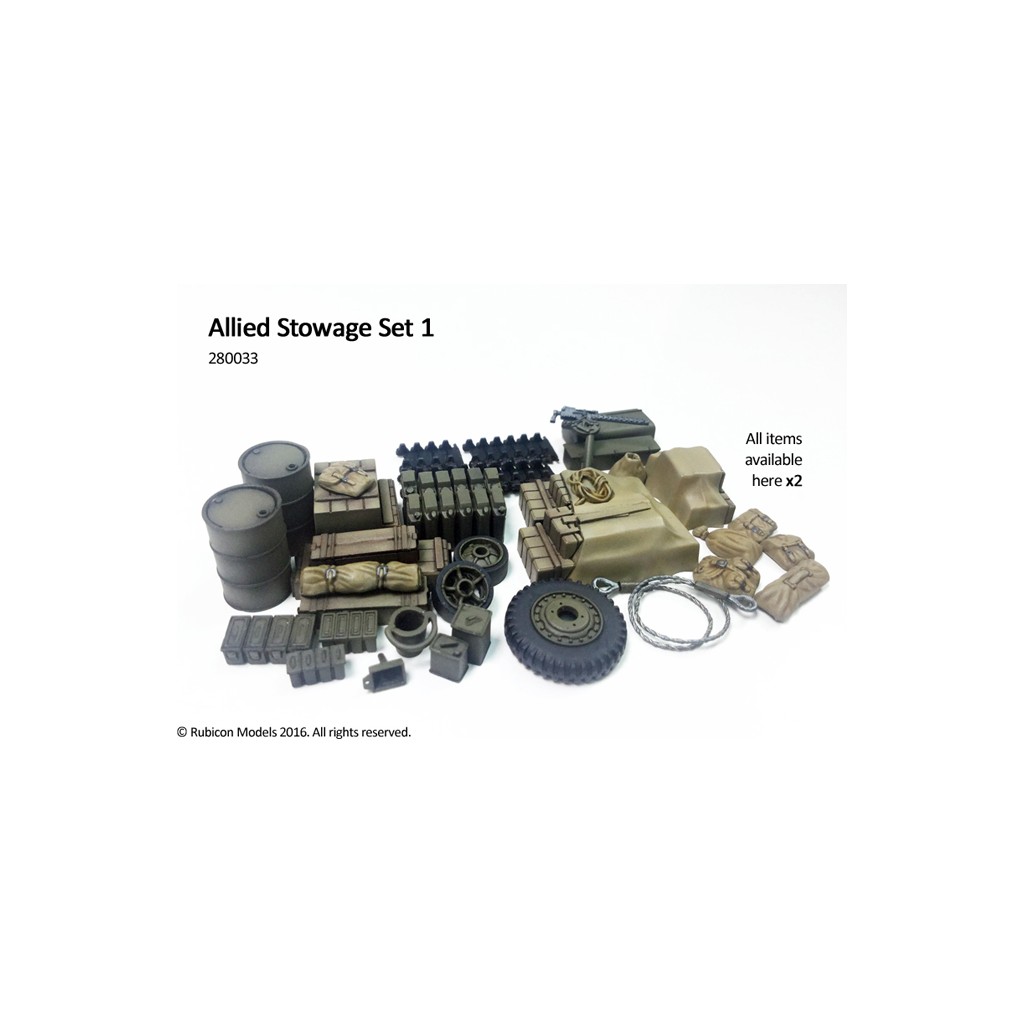 Allied Stowage Set 1