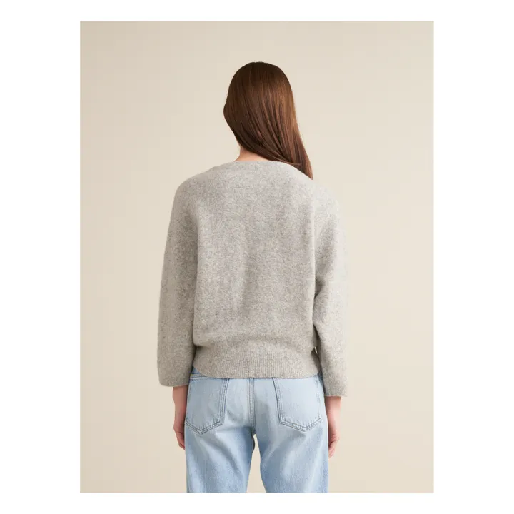 Bellerose Pull Deris Laine - Collection Femme | Gris clair