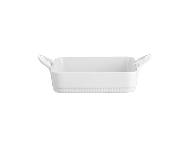 Pillivuyt Toulouse Fad 17,5 x 17,5 x 4,5 cm 80 cl Hvid